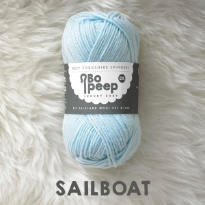 BoPeep Luxury Baby DK 50g - Sailboat